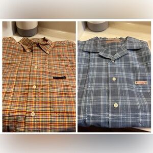 Bundle of Two (2) Rugged Daniel Cremieux Shirts, Size XL